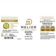 Full Spectrum Pet CBD - 600mg Beef - Image 2
